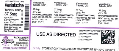 Ven (Venlafaxine 60760 187 60)